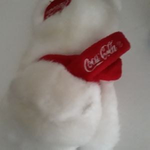 Polar Bear Coke a Cola Mascot Vintage Rar